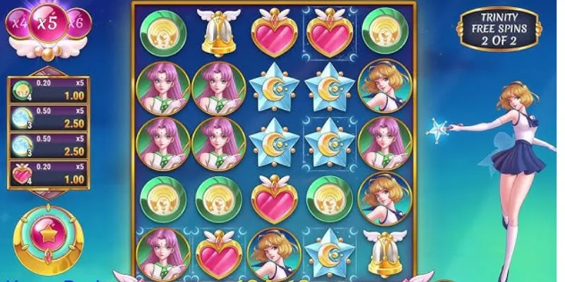 Moon Princess Trinity có 3 nàng công chúa xinh đẹp